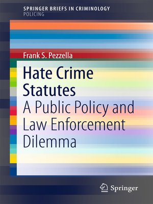 cover image of Hate Crime Statutes